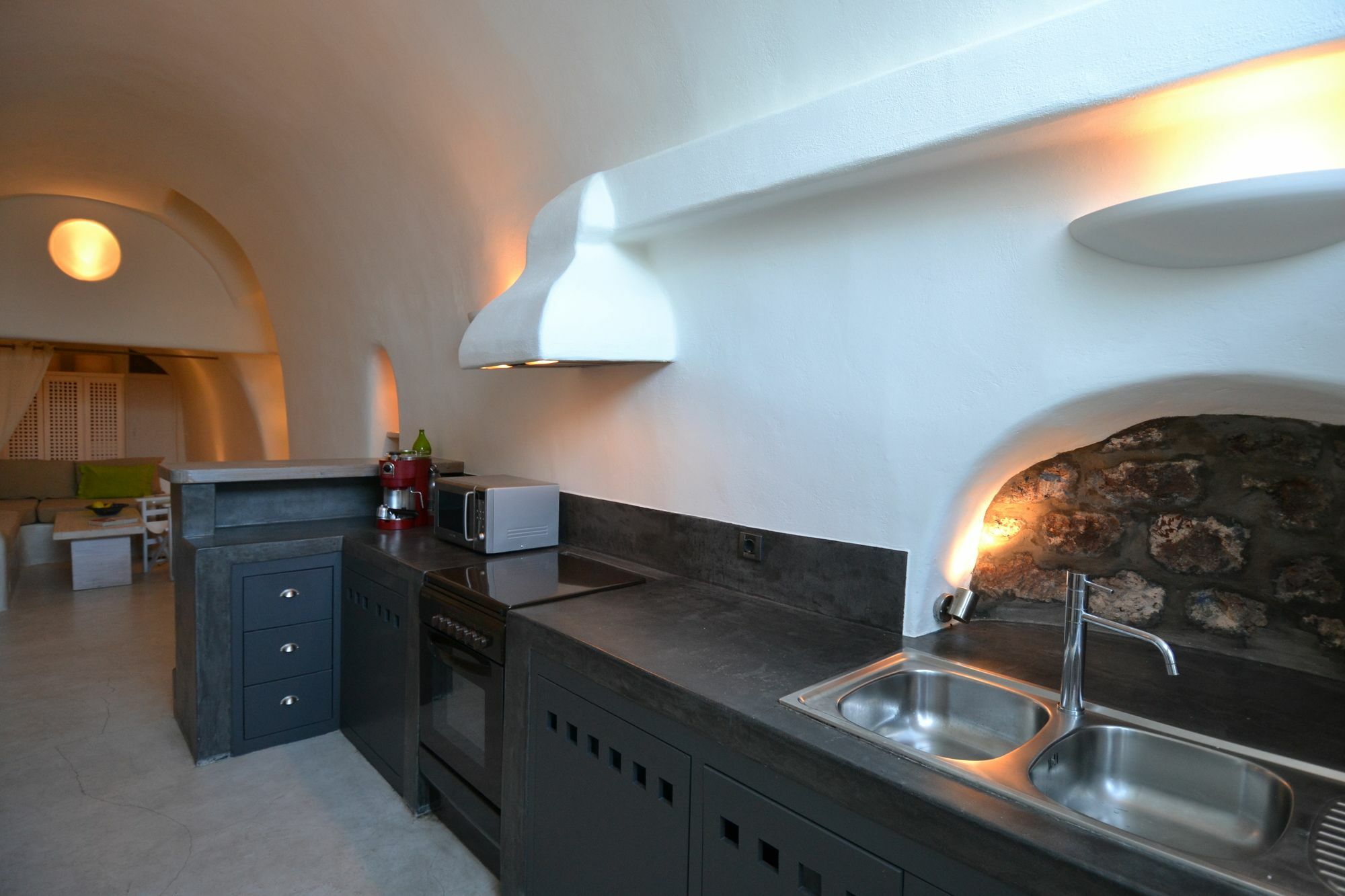 Вилла Christina'S Cave House Тира Экстерьер фото