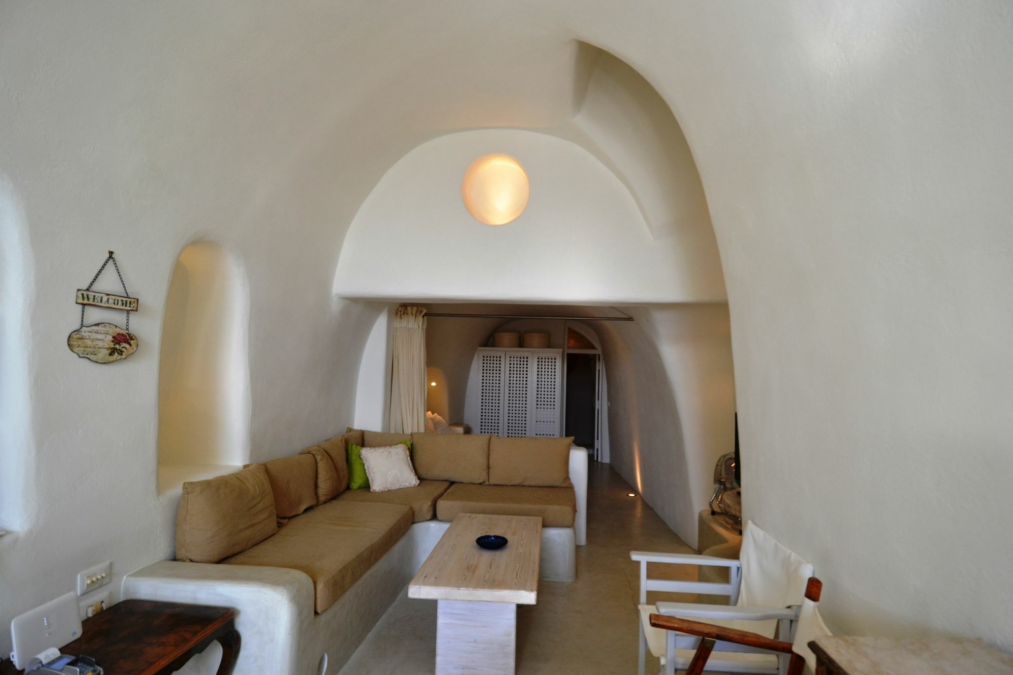 Вилла Christina'S Cave House Тира Экстерьер фото